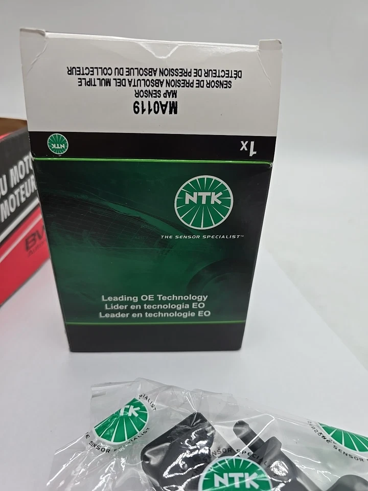 Sensor de presión absoluta colector NGK MA0119 Foto 2 de 4