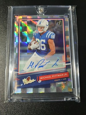 Michael Pittman Jr. - Donruss 2020 - Colts - The Rookies - Auto - RC - /299