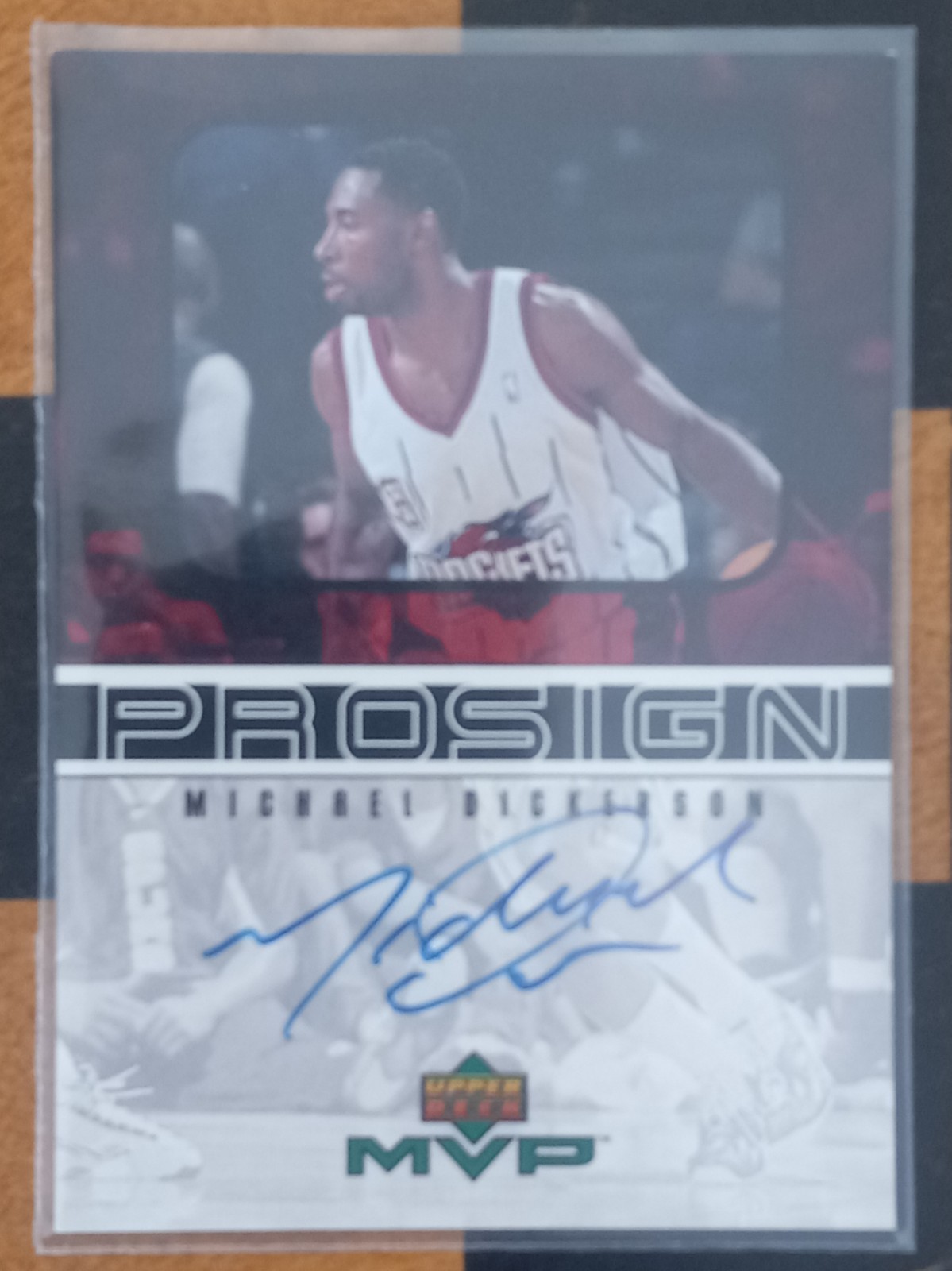 Michael Dickerson 1999 Upper Deck MVP #MD Prosigns