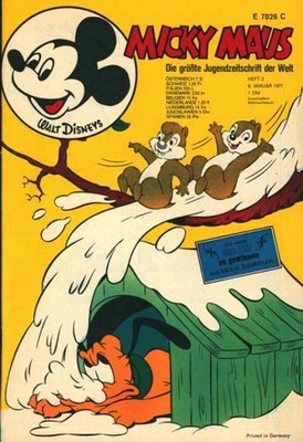   Mickey Mouse 1971   Ehapa Gb. - No. 1-52 to choose from - Condition 2 (Good)
