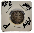 Terrific 1914 P Philadelphia Barber Fine Silver Early 10C Dime US Coin