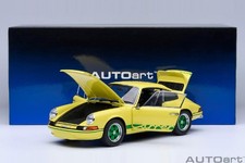 AUTOart 78033 Porsche 911 Carrera 2.7 RS 1/18 Light Yellow Green Stripe Model
