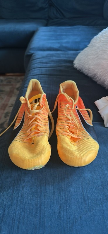 PUMA evoSPEED Tokyo Future Faster Running Track Spikes Shoes (used 2 months)