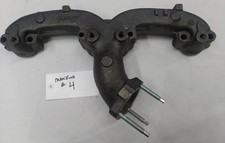 Chevy Gm 283 327 350 Center Dump Rams Horn Exhaust Manifold Left New 327-695l