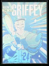 Ken Griffey JR #2 Prices | 1992 Arena Kid Griff Holograms Silver | Baseball Cards Ken Griffey JR #2 Prices | 1992 Arena Kid Griff Holograms Silver | Baseball Cards