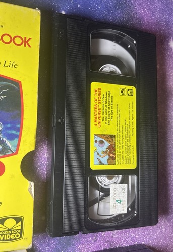 Vtg Masters of the Universe Golden Book & Transformers Volume 7 VHS Lot 80’s - Picture 3 of 12