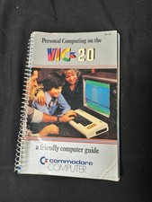 Personal Computing On The VIC 20 A Freindly Computer Guide Commodore Book