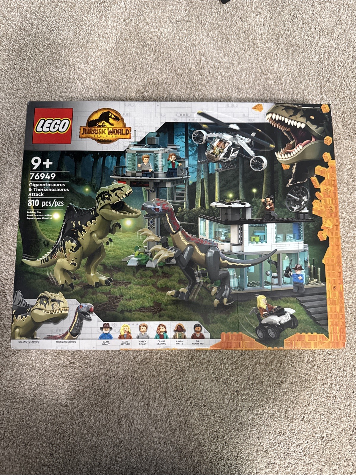 LEGO Jurassic World: Giganotosaurus & Therizinosaurus Attack (76949)