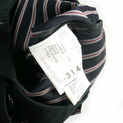 Sakai Sacai Docking Wrap Skirt Belt Zip Mini Length Slit 2