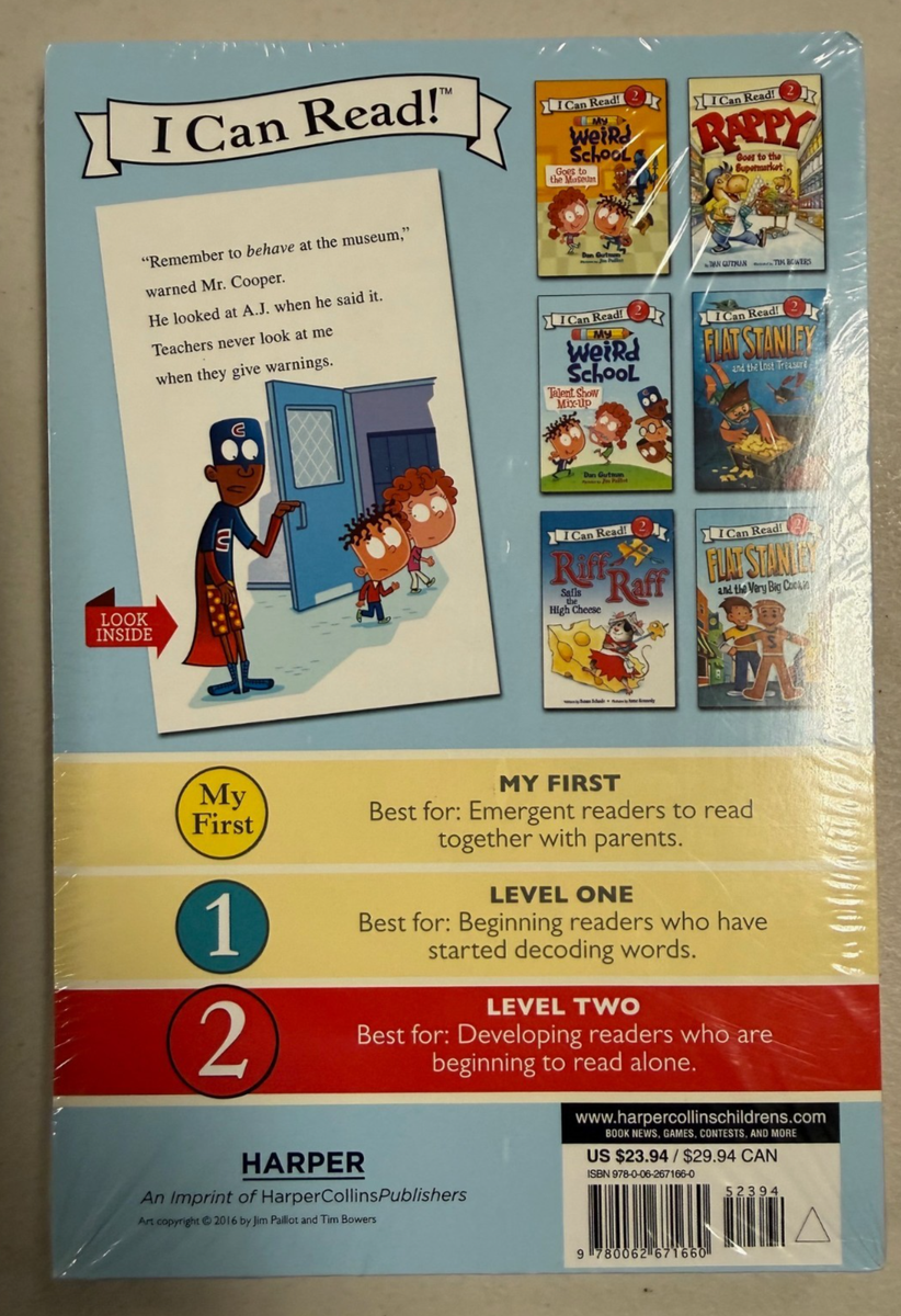 I Can Read Level 2 Six Book Set:My Weird School, Flat Stanley