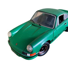 AUTOart 1/18 Porsche 911 Carrera 2.7 RS Green Diecast Model Car Damaged