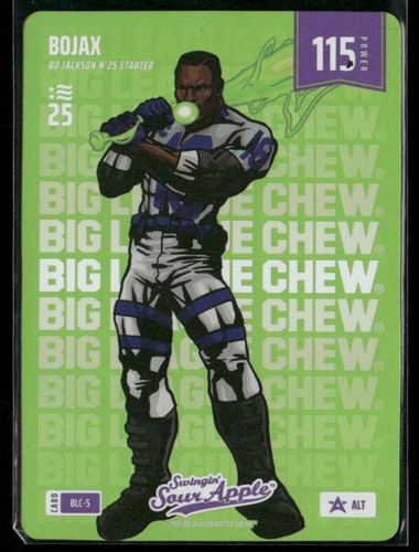 2025 Bo Jackson Battle Arena NSCC Bojax Big League Chew Sour Green Apple BLC-5