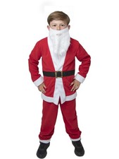 Christmas Santa Claus Boy Boy's Costume