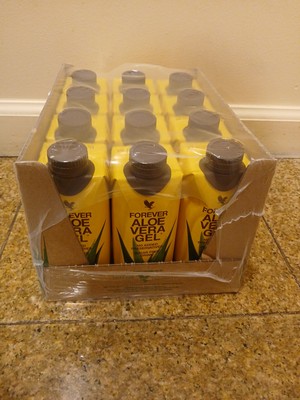 Forever Aloe Vera Gel Minis - 12 packs/0.33ml each. To GO size. KOSHER/HALAL