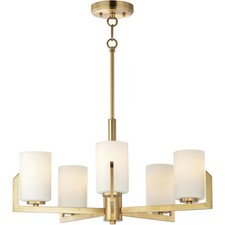 Maxim Lighting 21286SWSBR Dart Chandelier Sat...