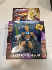 Masters of the Universe Origins Laser Power He-Man Deluxe Mattel MOTU Exclusive