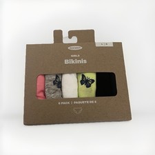 NIP Old Navy Butterfly Print Girls Bikini Underwear 6 Pack