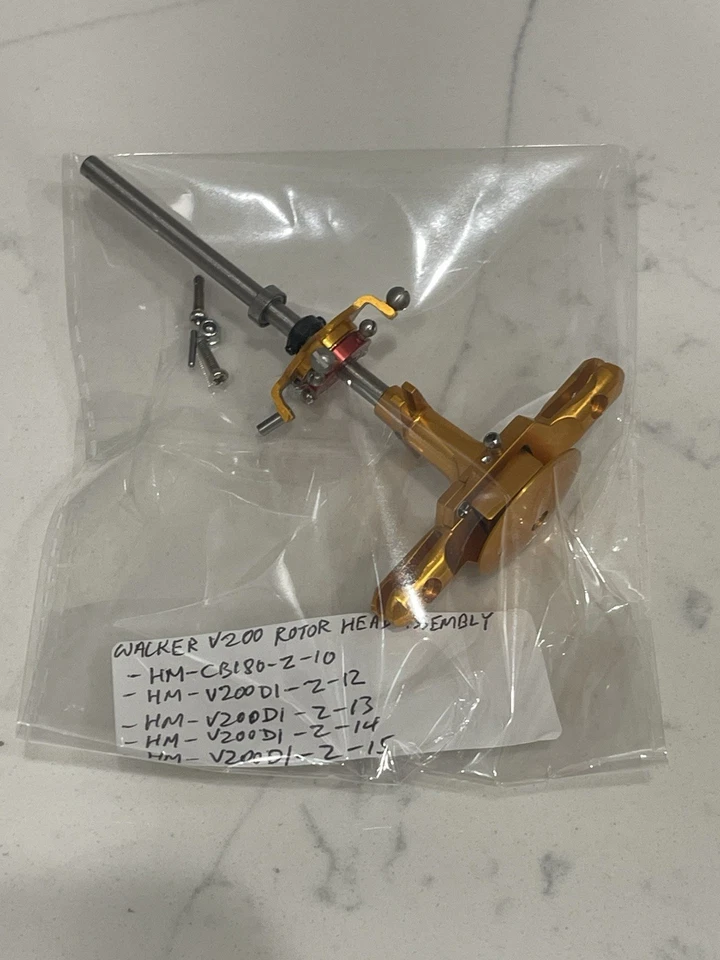 Conjunto de cabeza de rotor Walkera-V200/CB180-Piezas/accesorios de helicóptero. Foto 2 de 4