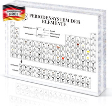 Periodensystem Acryl mit 83 echten Elementen ...