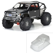 Pro-Line Racing 2017 Ford F-250 Super Duty Cab-Only Clear Body for SCX6