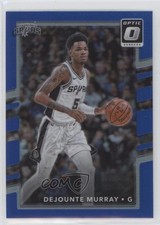 2017-18 Panini Donruss Optic Blue Prizm 44/49 Dejounte Murray #135 10cu