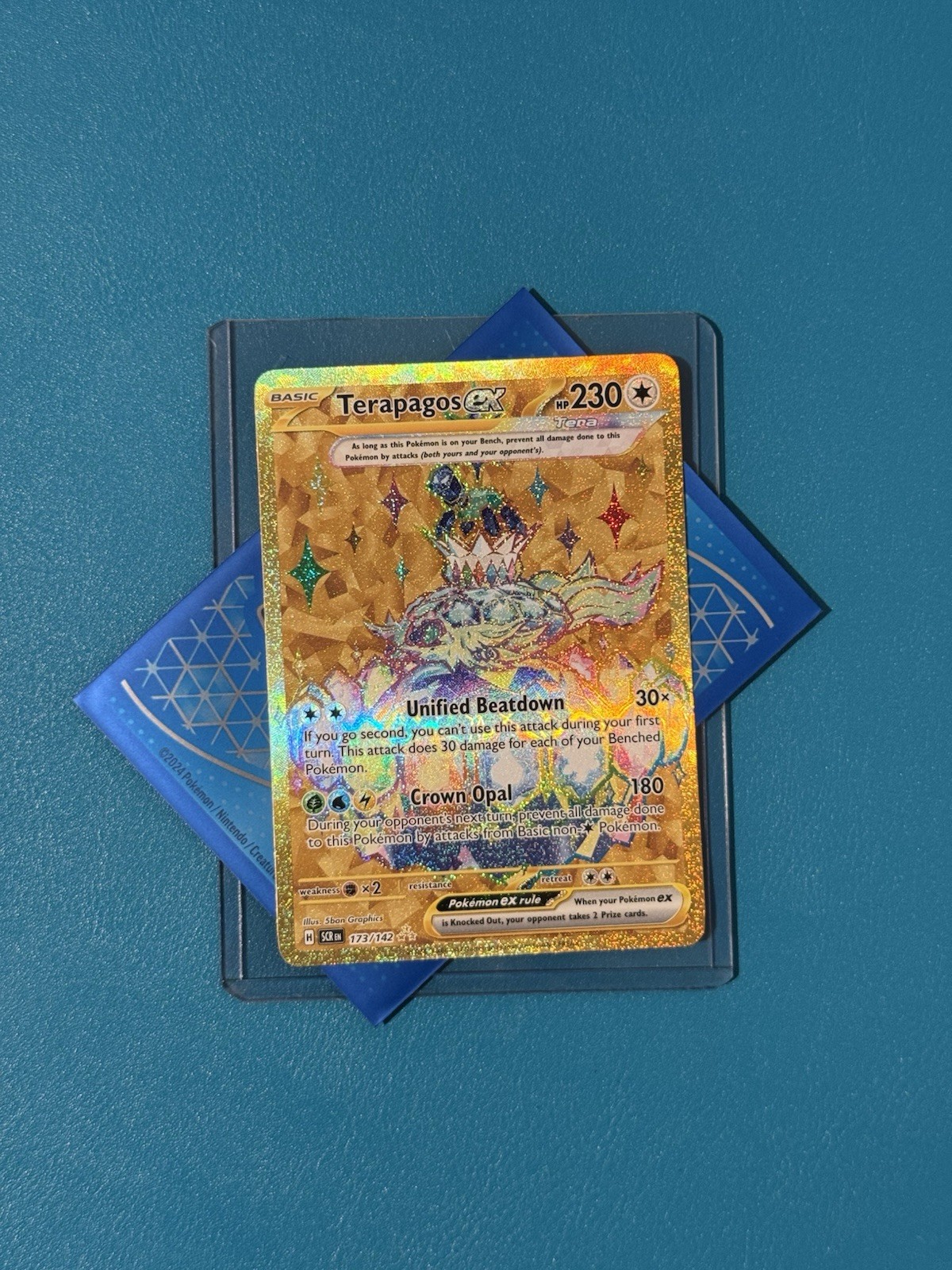 Terapagos ex 173/142 Sv07: Stellar Crown Holo