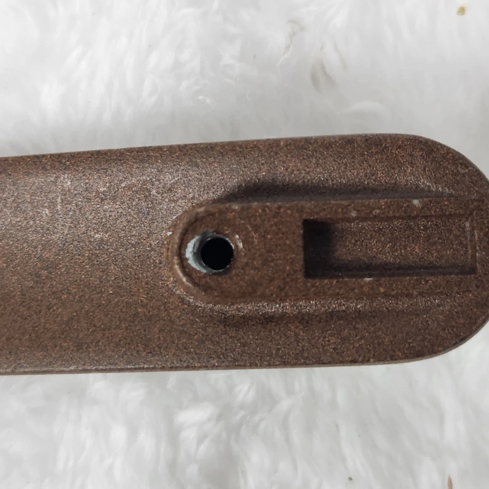 Металлическая ручка 160 мм ржавчина/кожа вид деревенский старинный старомодный 8,5 дюйма x 7/8 дюйма - Изображение 4 из 4