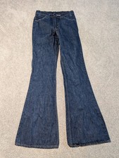 Vintage Levis Jeans Mens 29x36 Orange Tab 684 0217 Flared Bell Bottom 80s USA