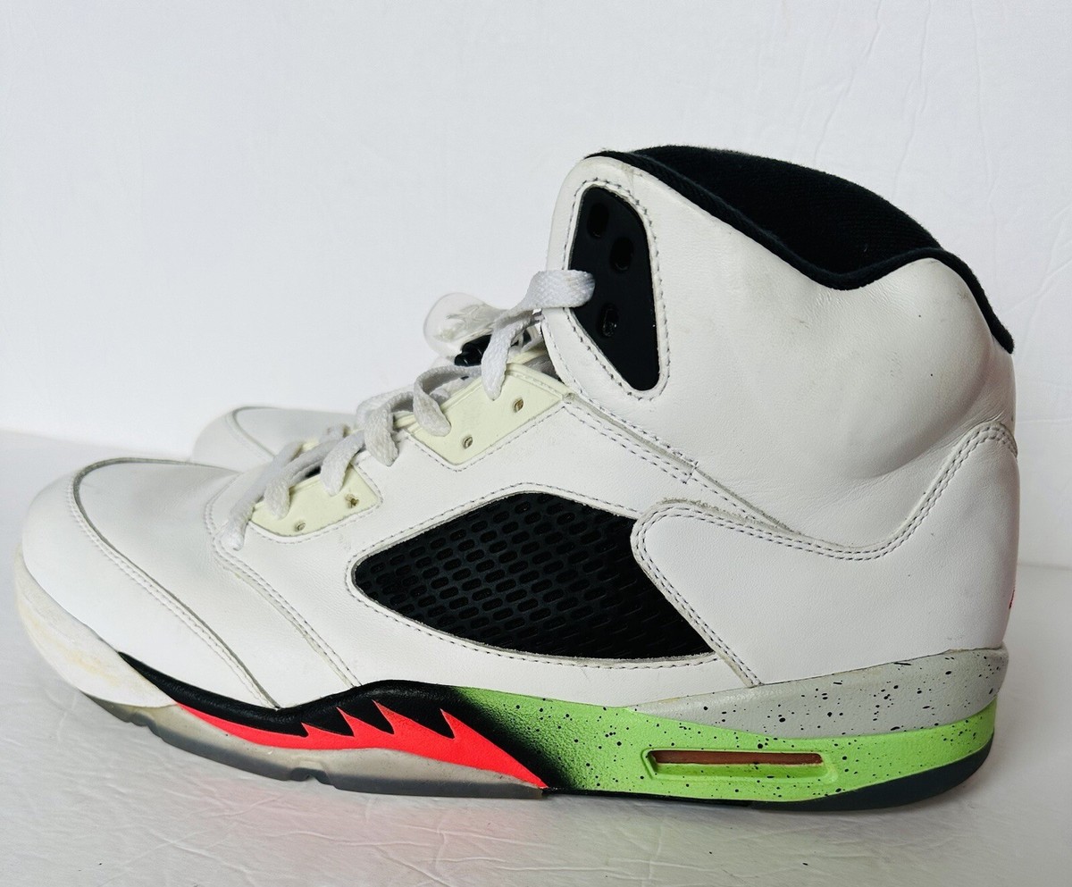 jordan 5s poison green