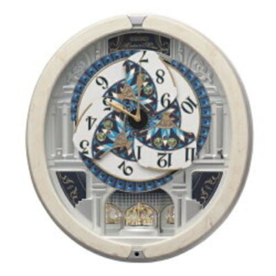 SEIKO RE604A Karakuri Mechanism Wall Clock Analog 19 Song Melody