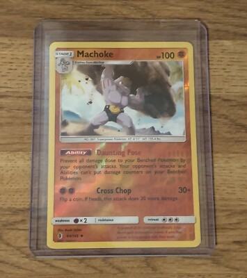 アメリカ購入品 Machoke MACHOKE 58/108 Reverse Holo XY Evolutions 2016 Pokemon Card