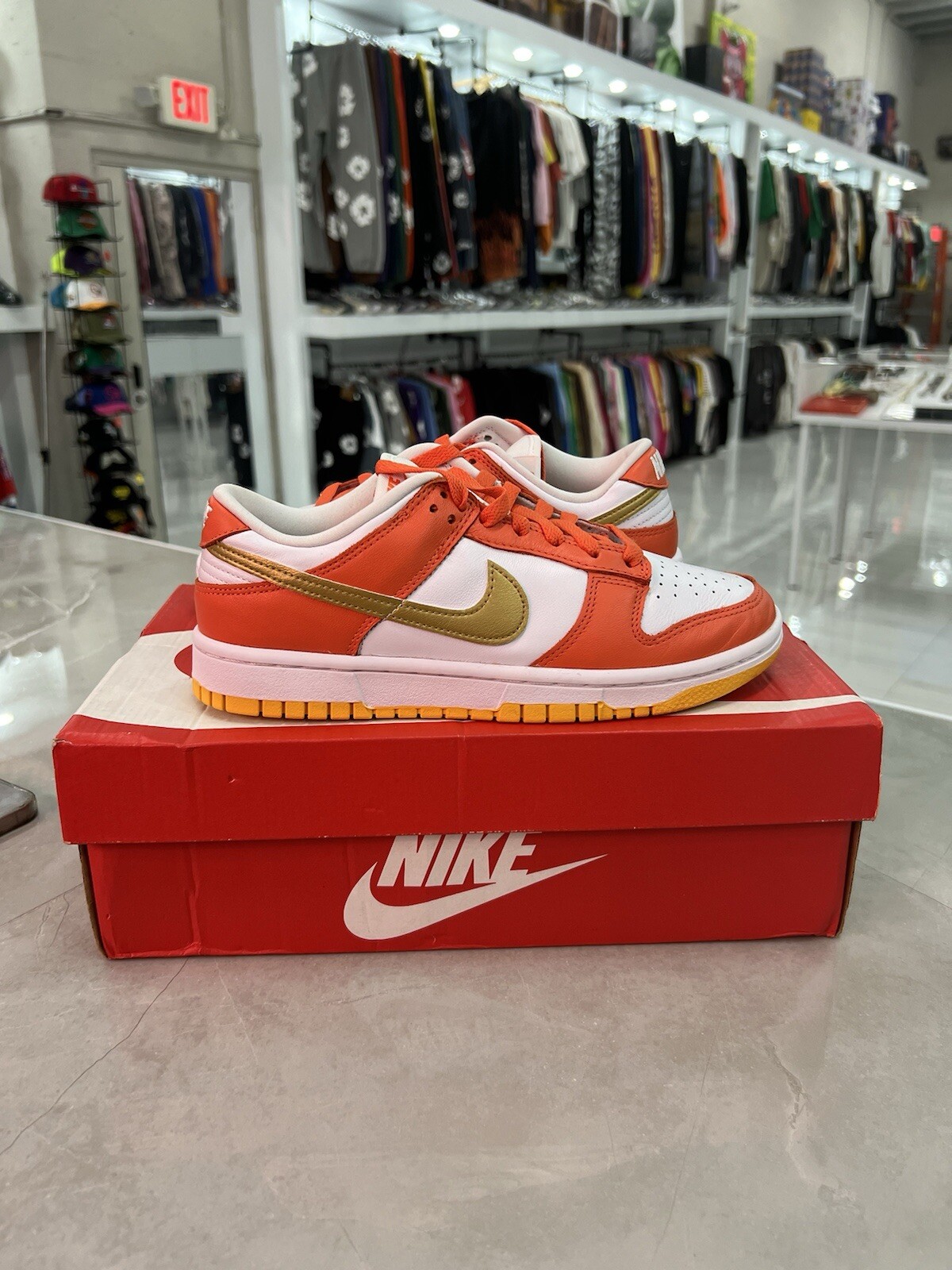 ✅Nike Dunk Low - Orange University Gold✅