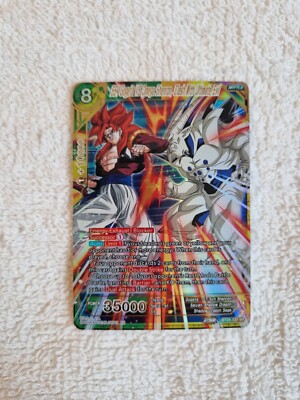 SS4 Gogeta Vs Shenron, Clash With Ultimate Evil SR Dragon Ball Super Card game
