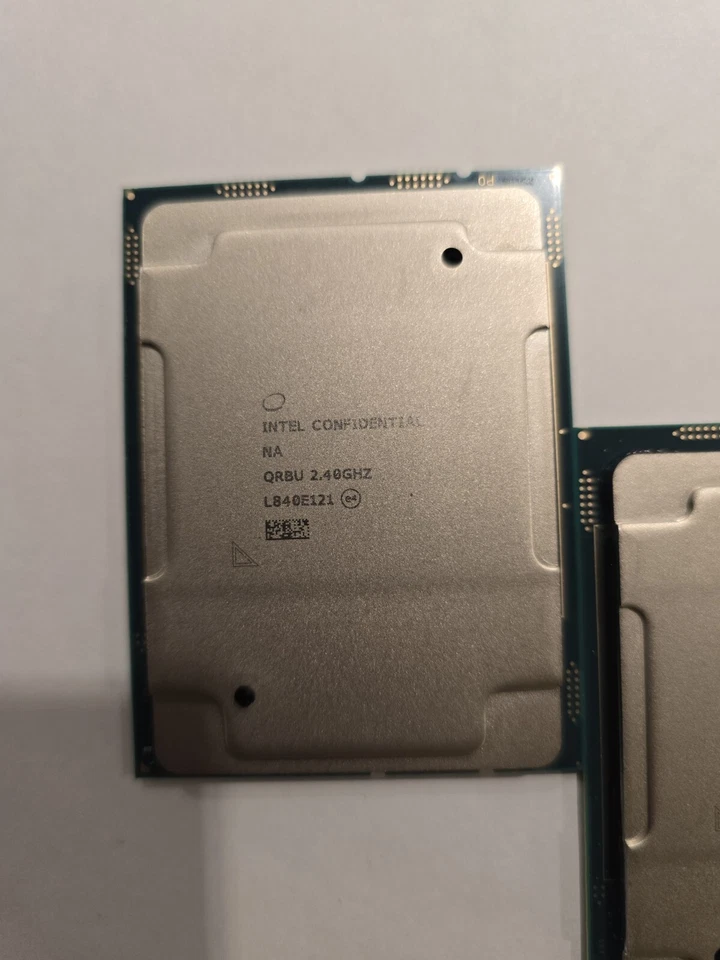 INTEL CONFIDENTIAL CPU QRBU 2.40GHZ - Image 3 of 4