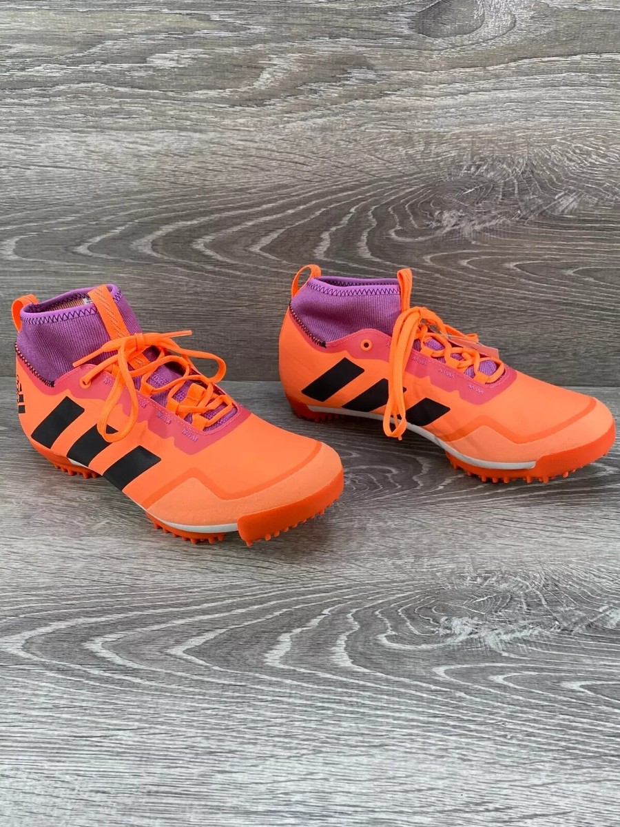 シューズ shoe adidas The Gravel Shoe GX1665 Cycling Shoe Orange Purple Men's