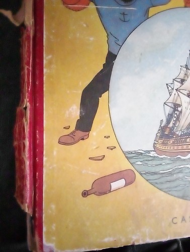 BD Ancienne Les Aventures De Tintin Le Secret De La Licorne 1947 EO. Etat Usé - Photo 5/15