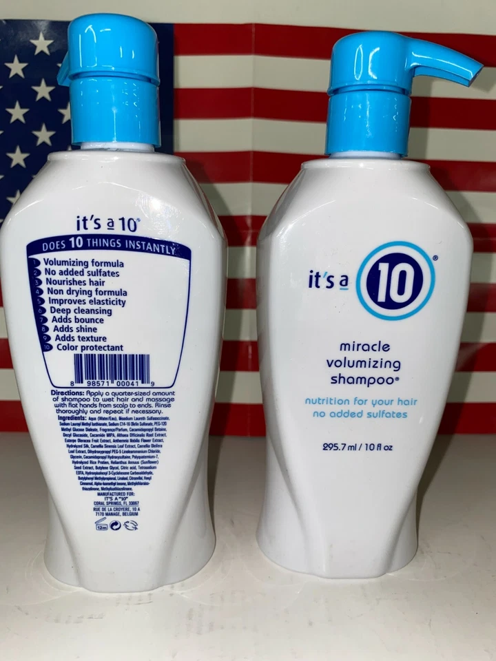 it's a 10 Miracle Volumizing Shampoo 10 oz (Pack of 2) - Image 2 of 3