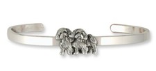 Shih Tzu Bracelet Handmade Silver Shih Tzu Jewelry SZ25-B