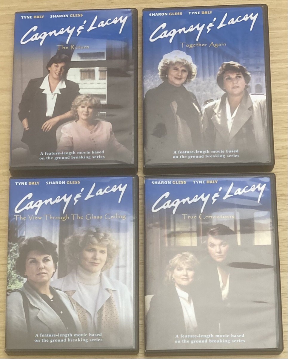 Cagney & Lacey The Menopause Years DVD 4 Disc Set Sharon Gless