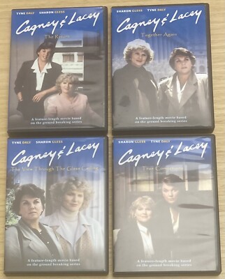 Cagney & Lacey The Menopause Years DVD 4 Disc Set Sharon Gless
