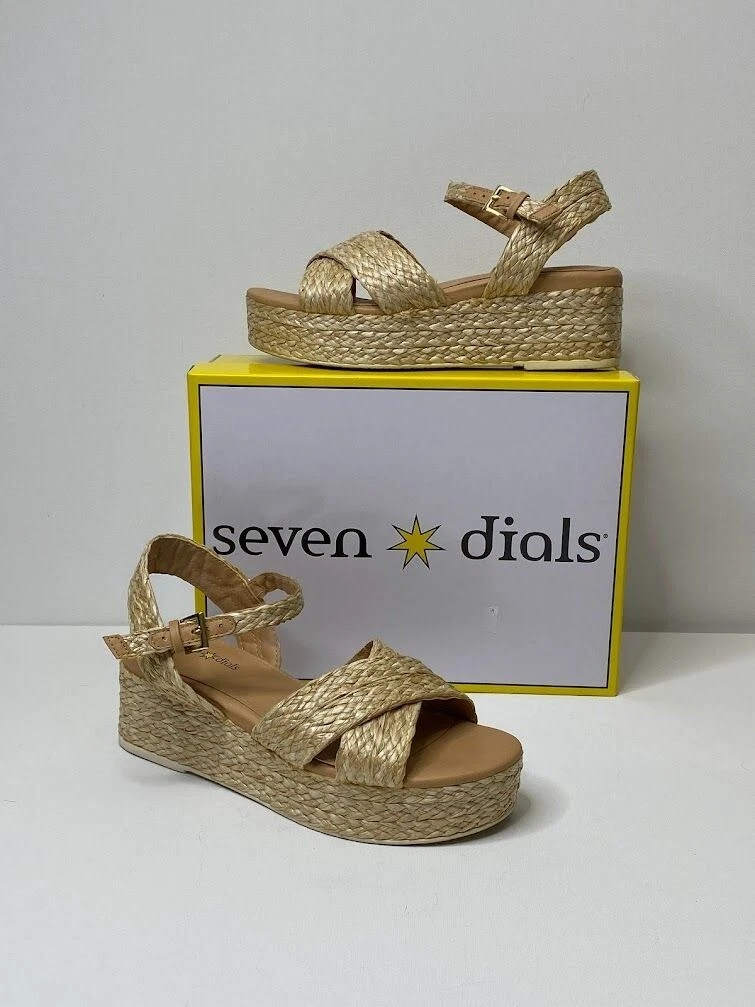 Seven Dials Virginia Espadrille Wedge Sandals Shoes 9.5 Women s