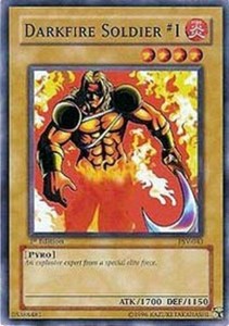 Darkfire Soldier #1 - PSV-043 - Common - 1st Edition x3 - Near Mint