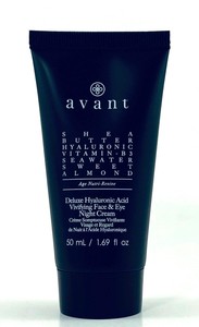 deluxe hyaluronic acid vivifying face & eye night cream