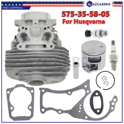 For HUSQVARNA 555 562XP PISTON AND CYLINDER KIT 575 35 58-05