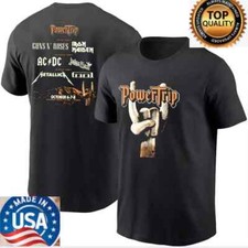 RARE   The Power Trip 2023-2024 T-Shirt Rock Festival 2023 Tee Gift for Fan