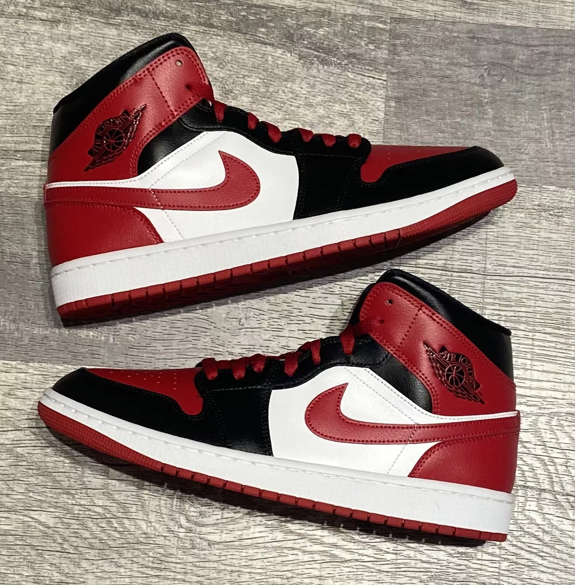 Jordan 1 bred toe womens sale