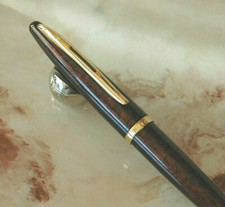 Wunderschön Und Legendäre Kugelschreiber Waterman Carene Lack Bernstein Wie Neu