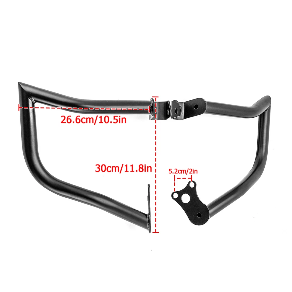 Barra de choque de protección de motor de autopista MOFUN para Indian Scout Bobber 2015-2024 Foto 2 de 4