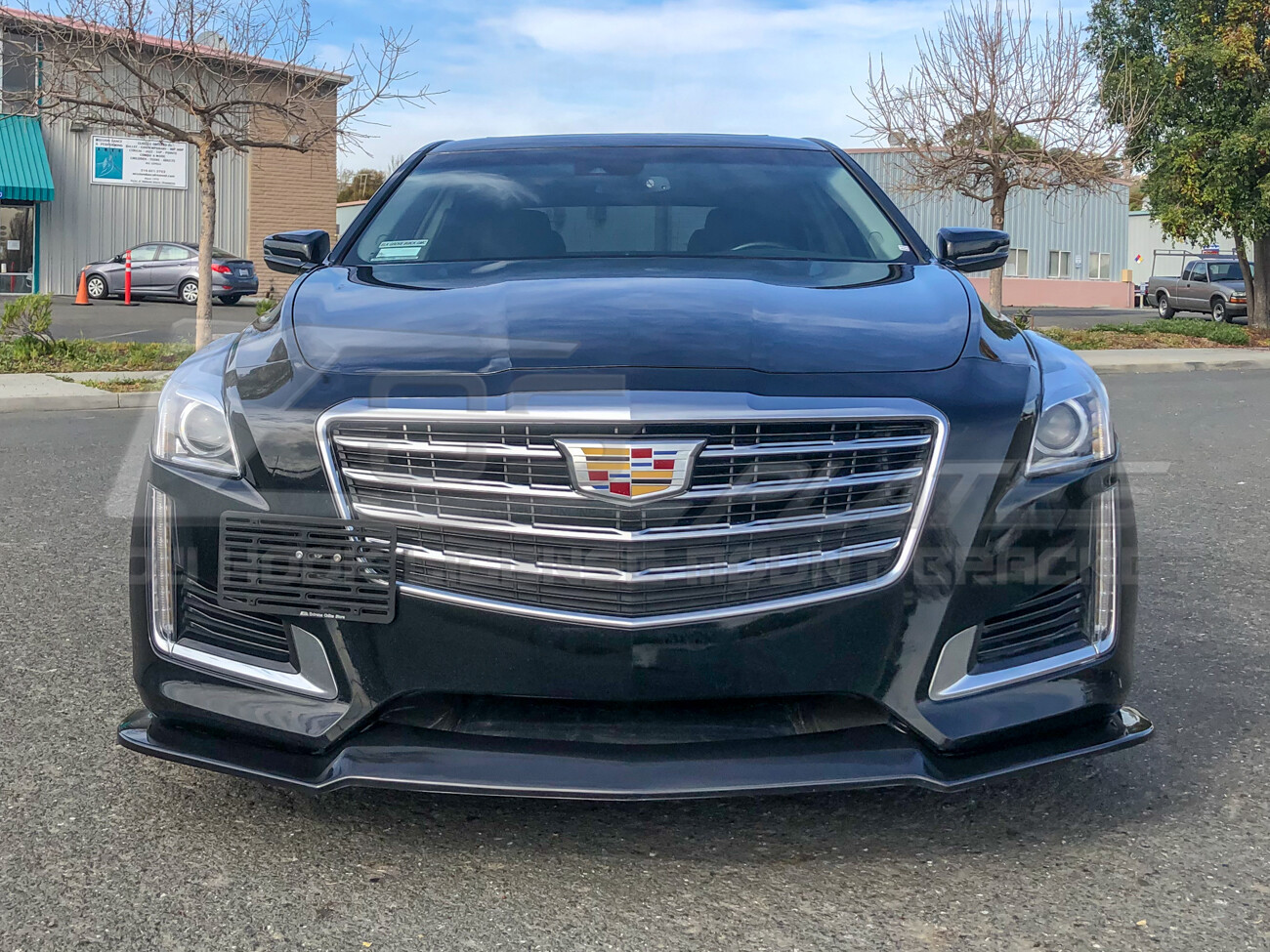 EOS Plate For 14Up Cadillac CTS Full Size Front Bumper Tow Hook