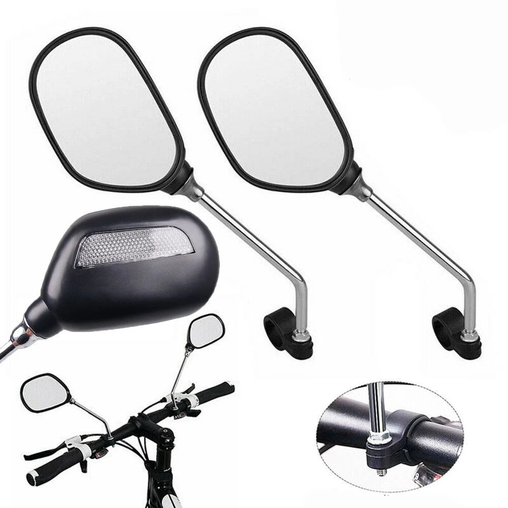 Mirror Handlebar Back Sight Light Bicycle Mirror Motorcycle Rearview Mirror